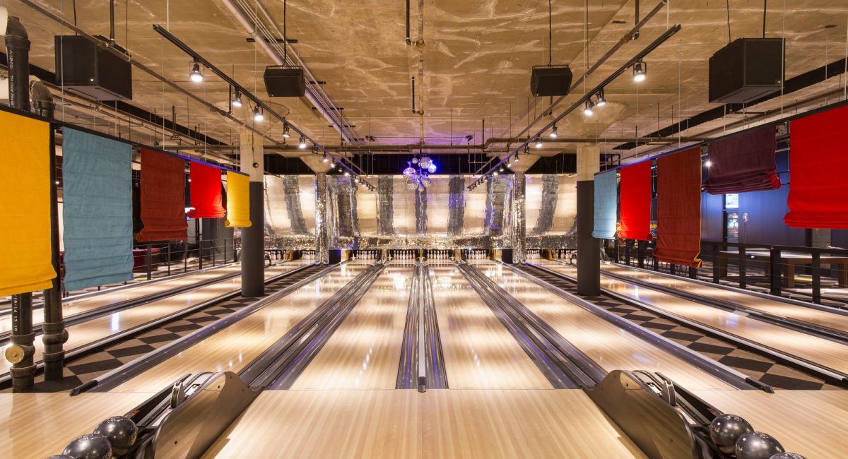 synthetic bowling lanes