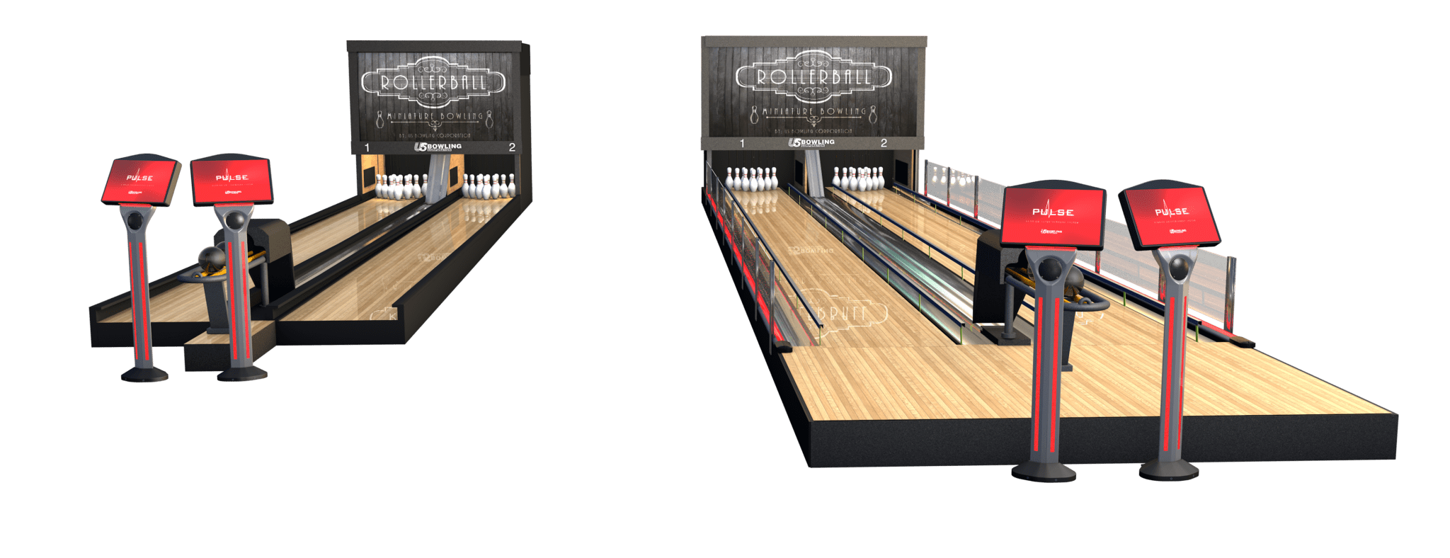 Mini Bowling Alleys, Rollerball Bowling & Small Ball Bowling