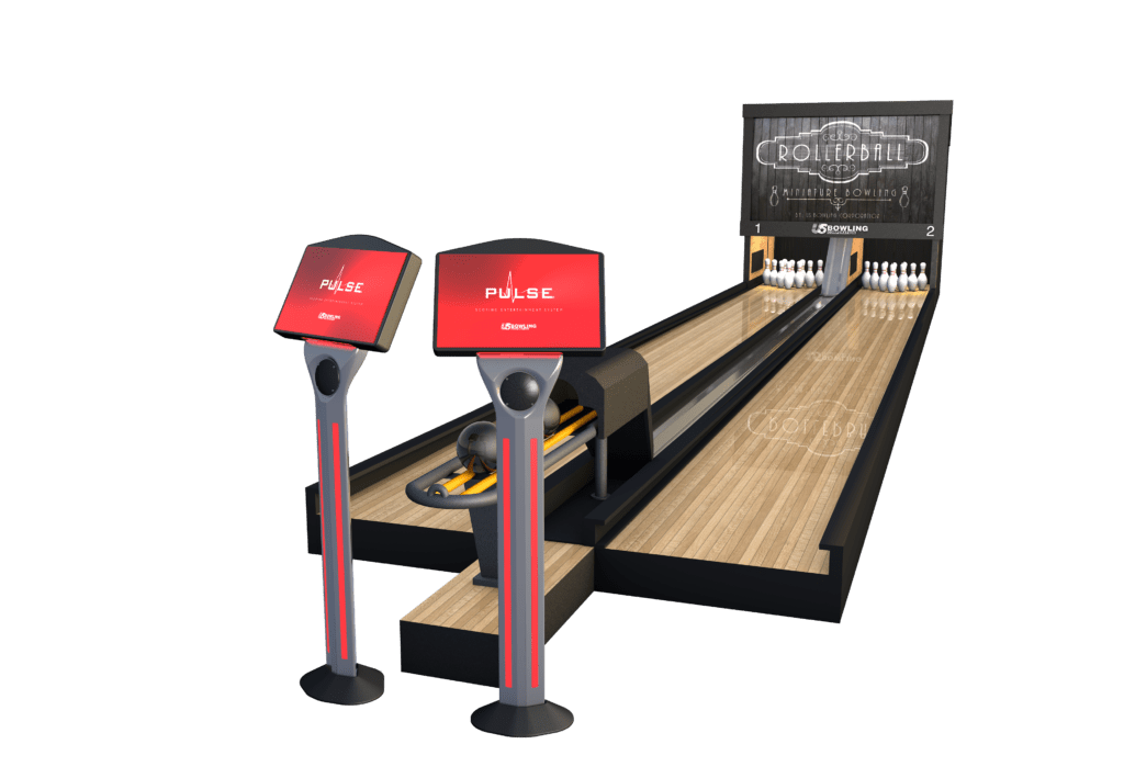 Electronic deals bowling set