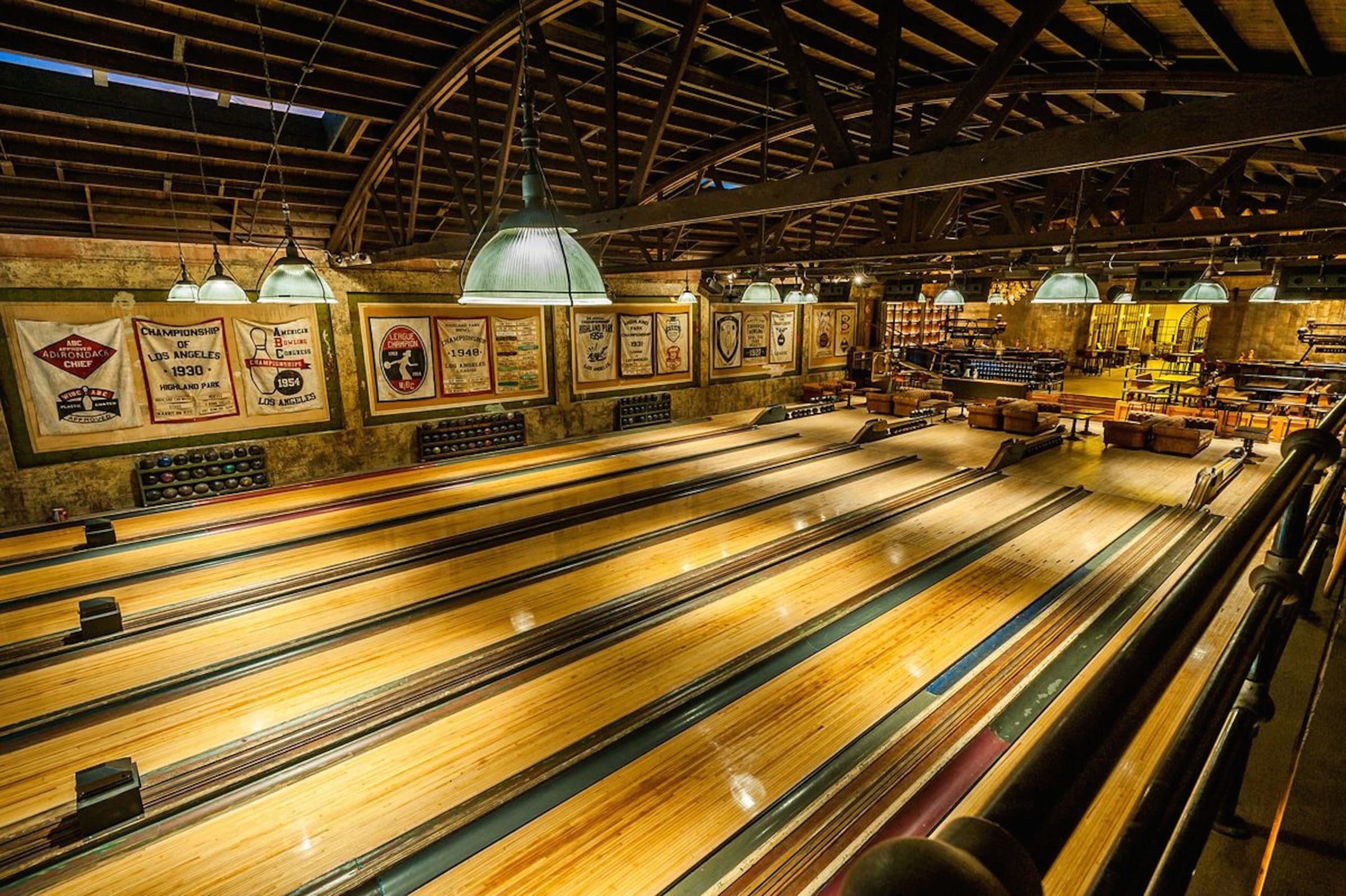 Vintage Bowling Alley