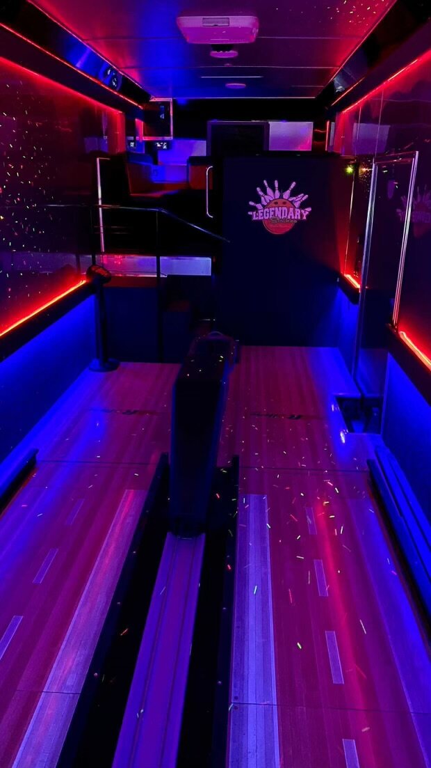 Mobile mini bowling systems for profit