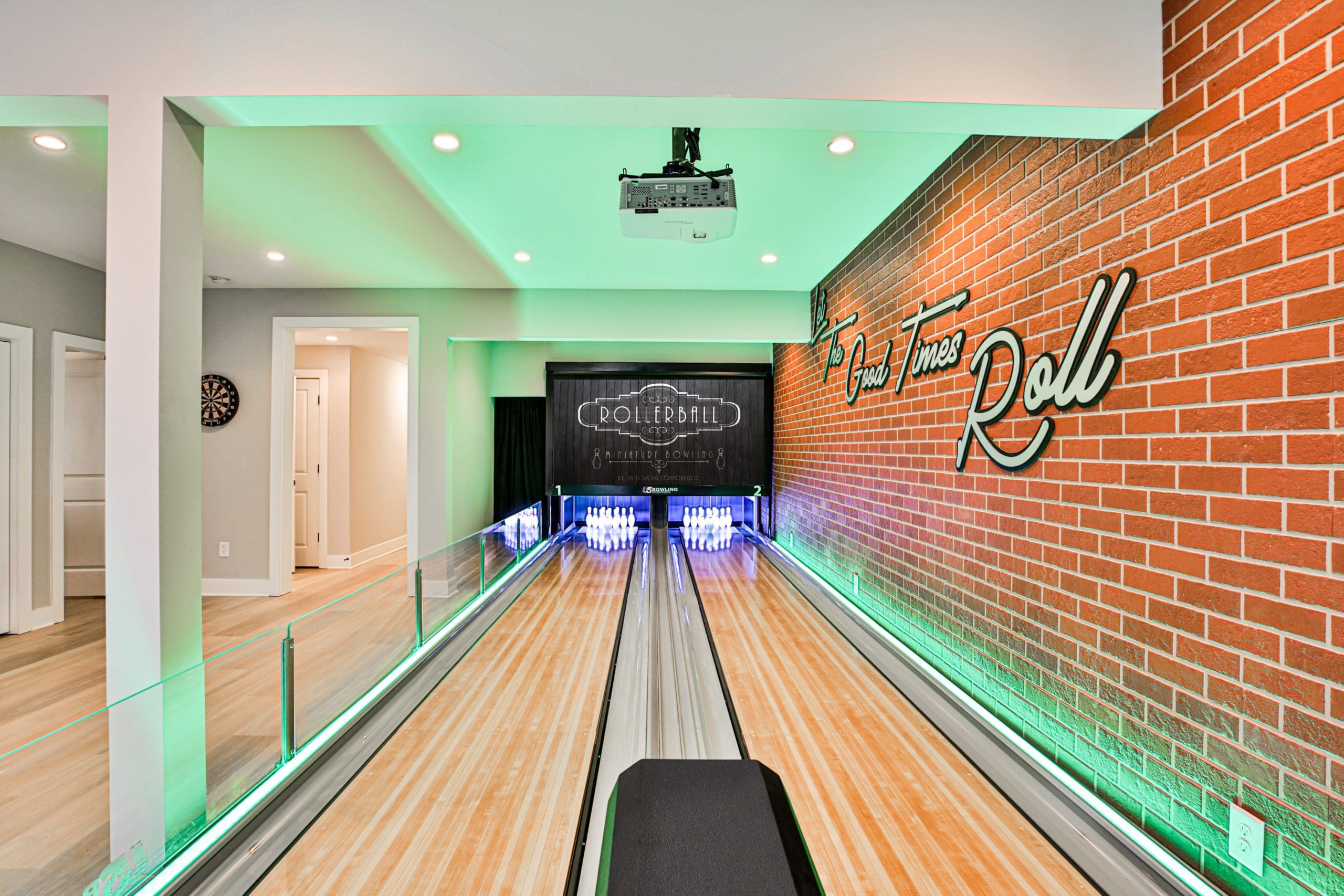 Residential bowling alley - Rock the Block