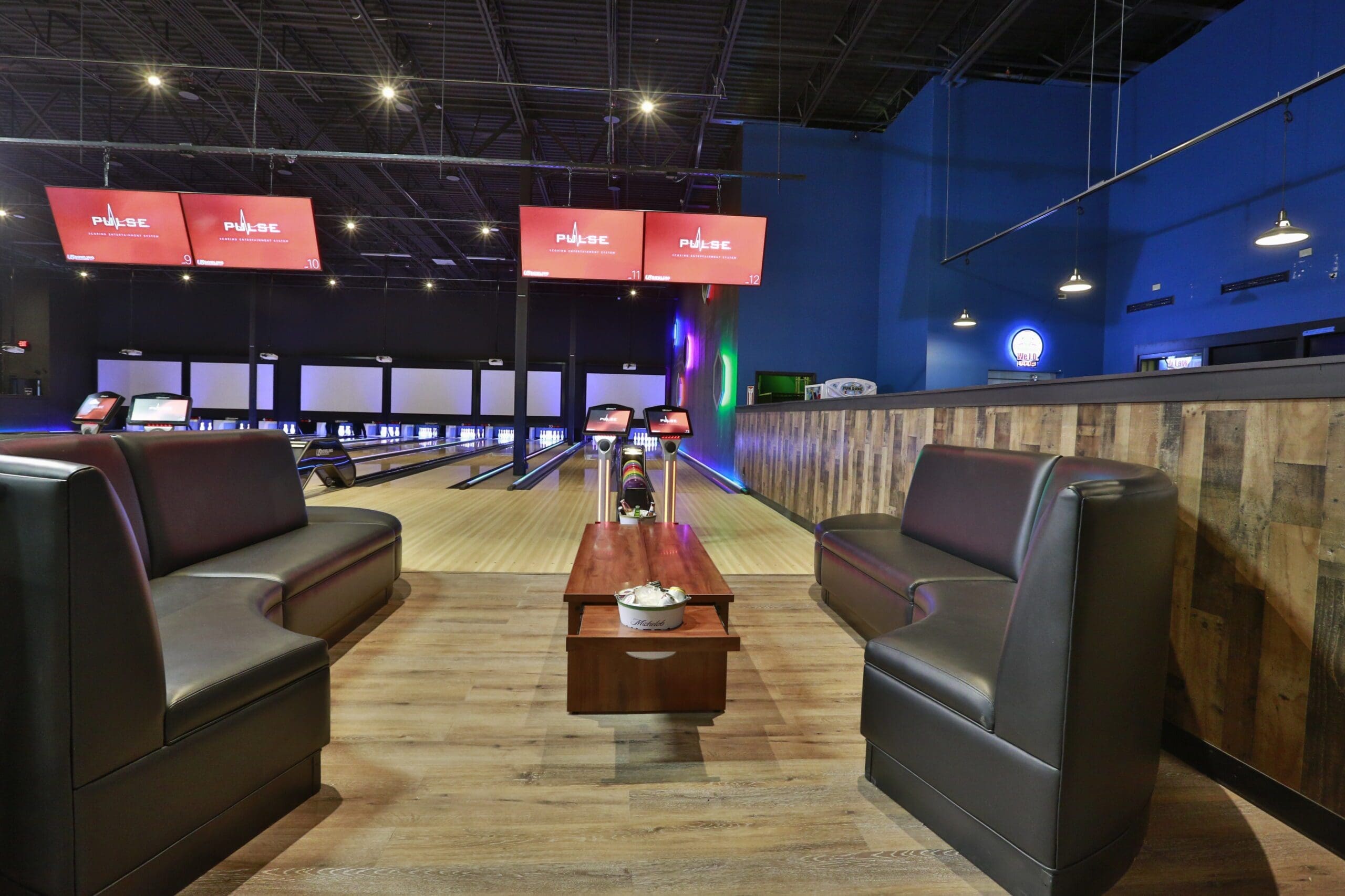 Shoreline Bowling Center Seating