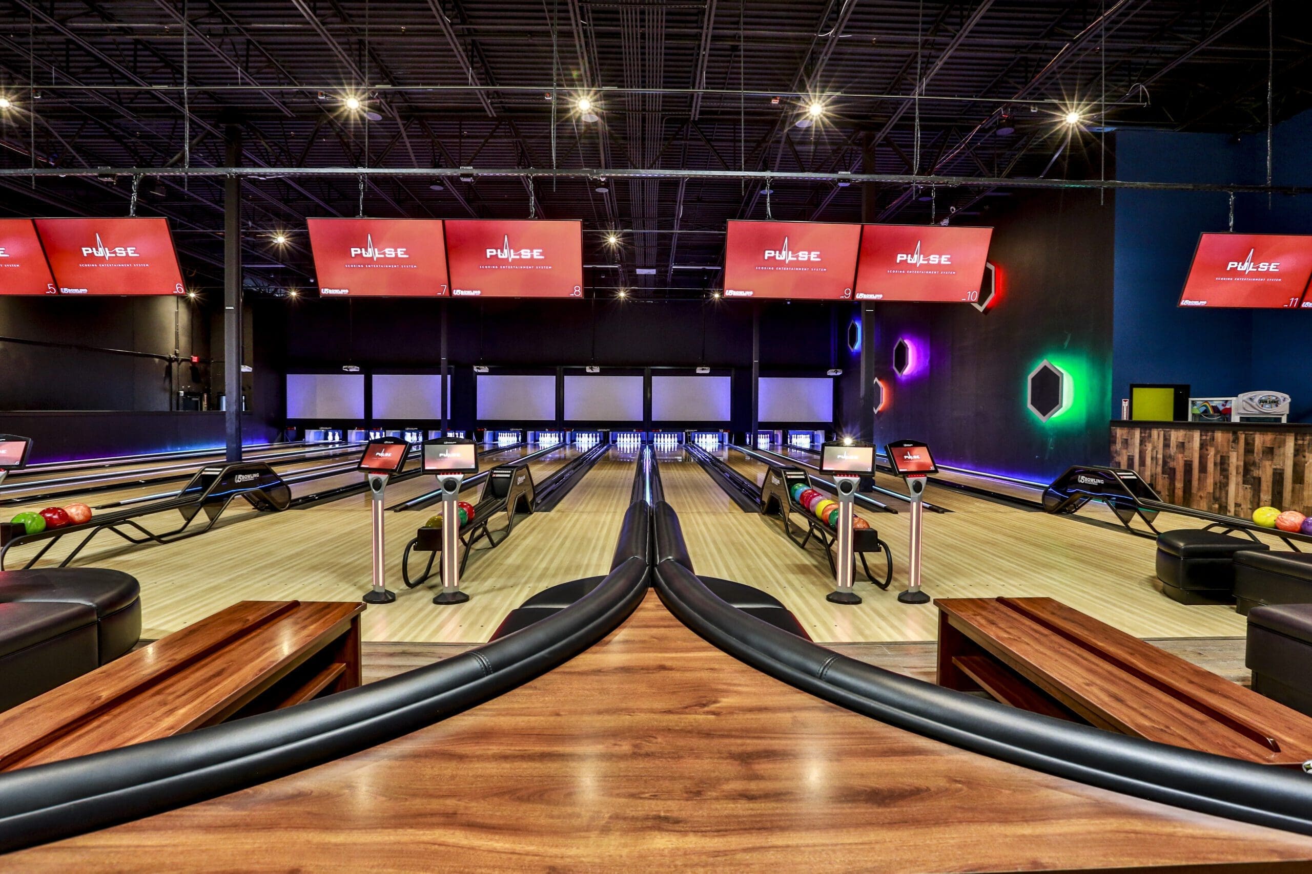 Shoreline Bowling Center Seating