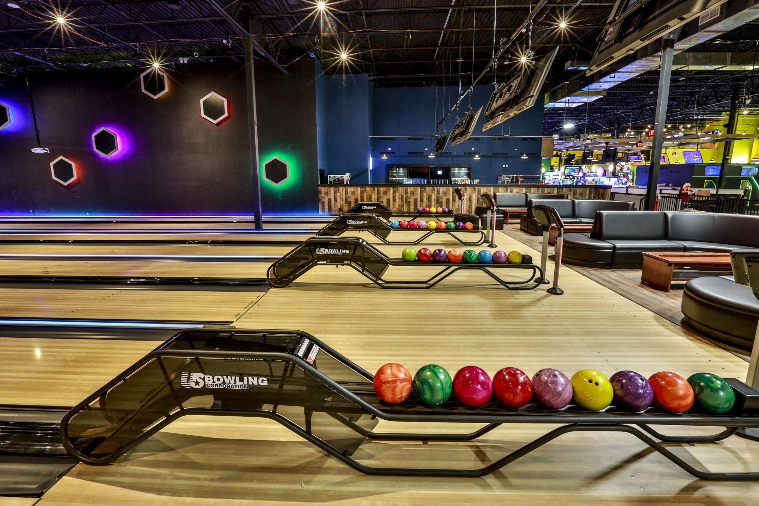 Portfolio & Images of Bowling Alley Installations