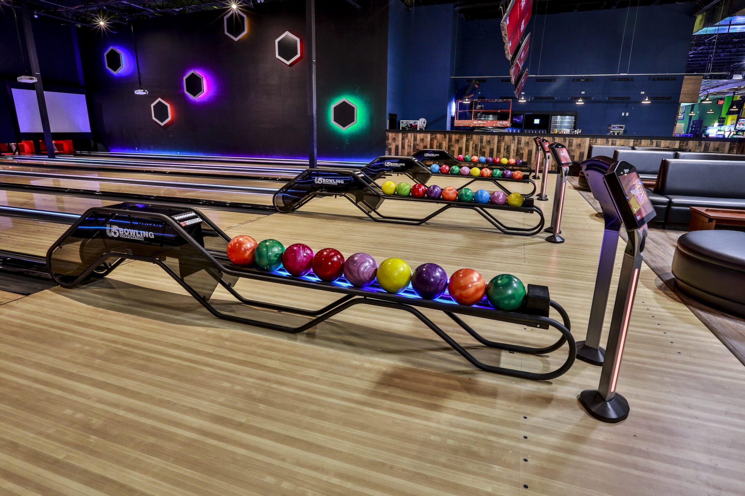 Portfolio & Images of Bowling Alley Installations