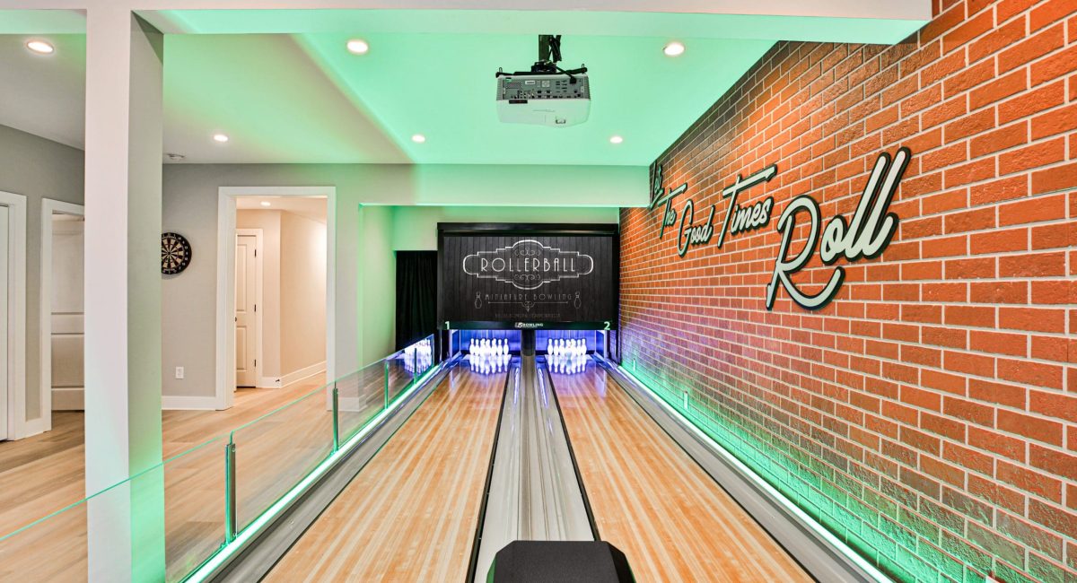 Residential bowling alley - Rock the Block